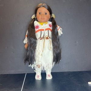 American Girl Doll Kaya - Horse, Sled Dog, Two Outfits, and Accessories